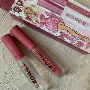 Buxom Pout Party Plump Shot LipGloss Serum Set Dolly Babe & Filler Duo BNIB